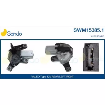 Moteur d'essuie-glace SANDO SWM15385.1