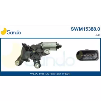 Moteur d'essuie-glace SANDO SWM15388.0