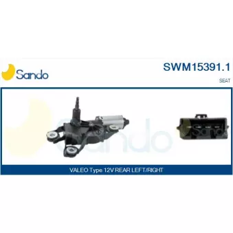 Moteur d'essuie-glace SANDO SWM15391.1