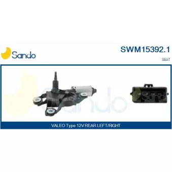 Moteur d'essuie-glace SANDO SWM15392.1