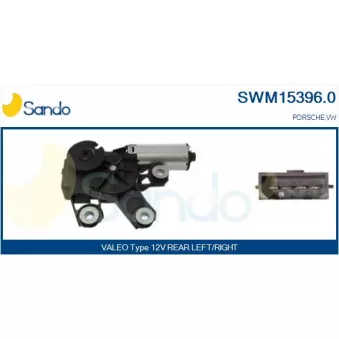 Moteur d'essuie-glace SANDO SWM15396.0