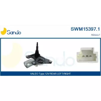 Moteur d'essuie-glace SANDO SWM15397.1