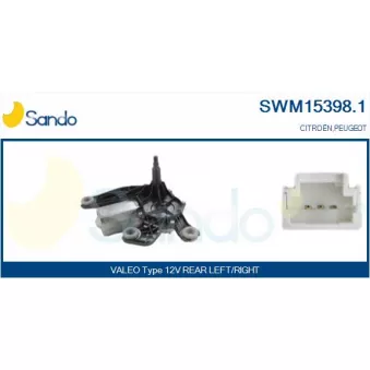 Moteur d'essuie-glace SANDO SWM15398.1