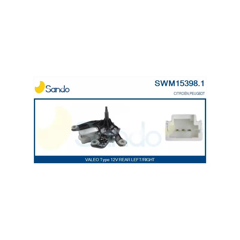 Moteur d'essuie-glace SANDO SWM15398.1