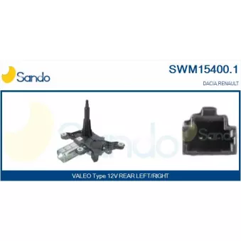 Moteur d'essuie-glace SANDO SWM15400.1