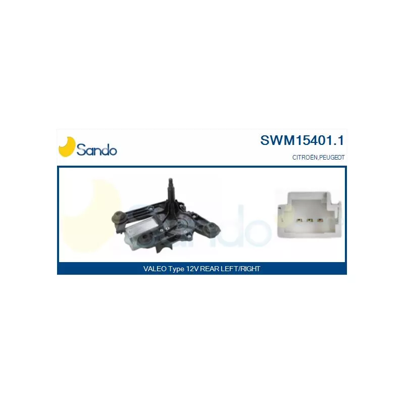 Moteur d'essuie-glace SANDO SWM15401.1