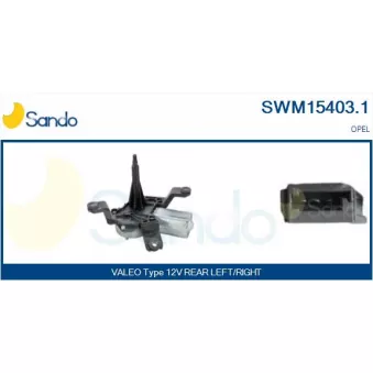 Moteur d'essuie-glace SANDO SWM15403.1