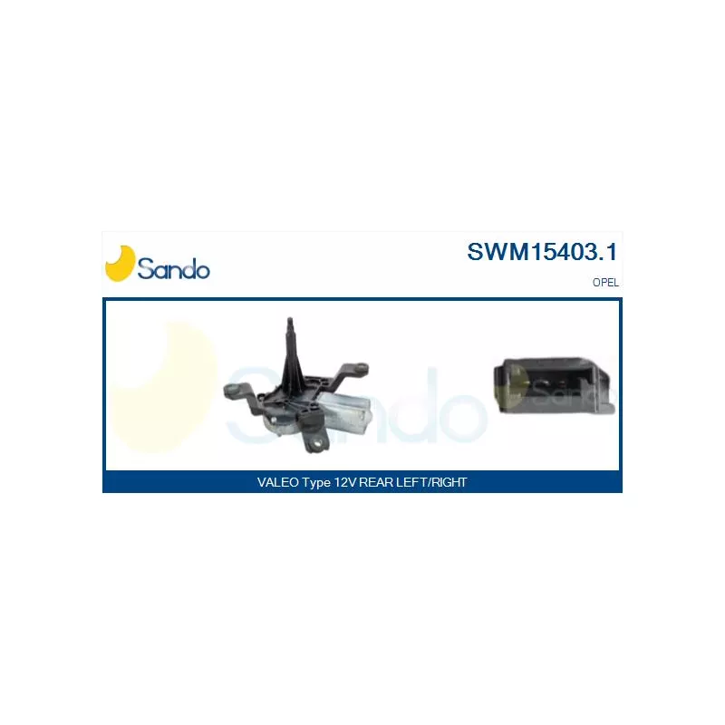 Moteur d'essuie-glace SANDO SWM15403.1