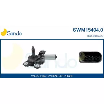 Moteur d'essuie-glace SANDO SWM15404.0