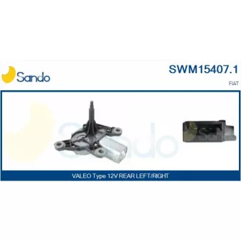 Moteur d'essuie-glace SANDO SWM15407.1