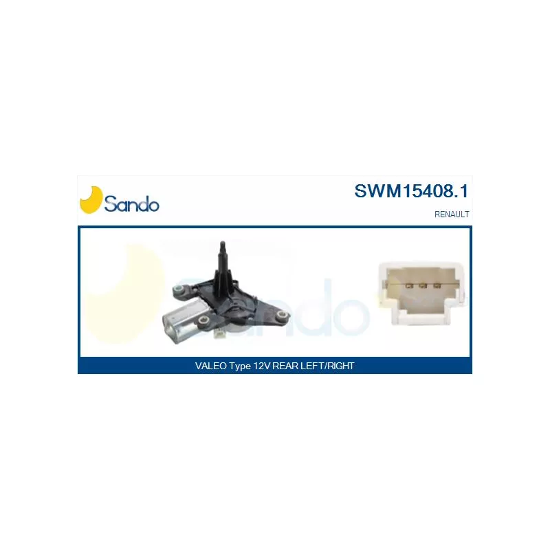 Moteur d'essuie-glace SANDO SWM15408.1