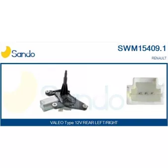 Moteur d'essuie-glace SANDO SWM15409.1