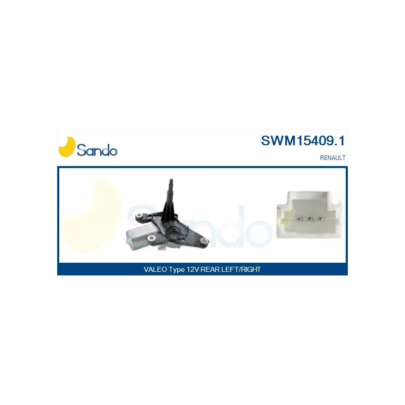 Moteur d'essuie-glace SANDO SWM15409.1