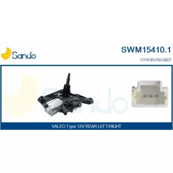 Moteur d'essuie-glace SANDO SWM15410.1