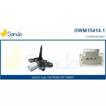Moteur d'essuie-glace SANDO SWM15414.1