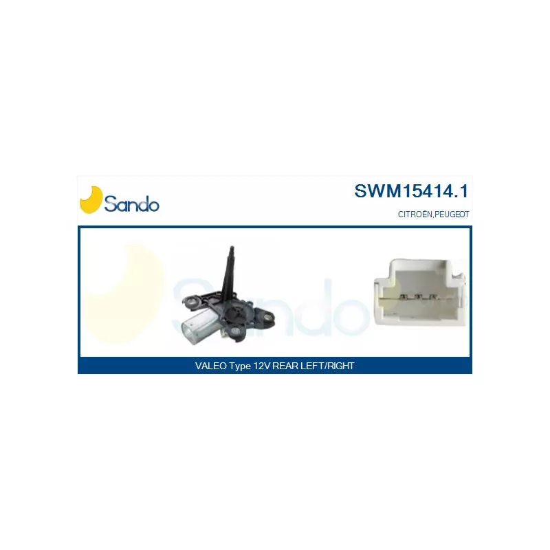 Moteur d'essuie-glace SANDO SWM15414.1