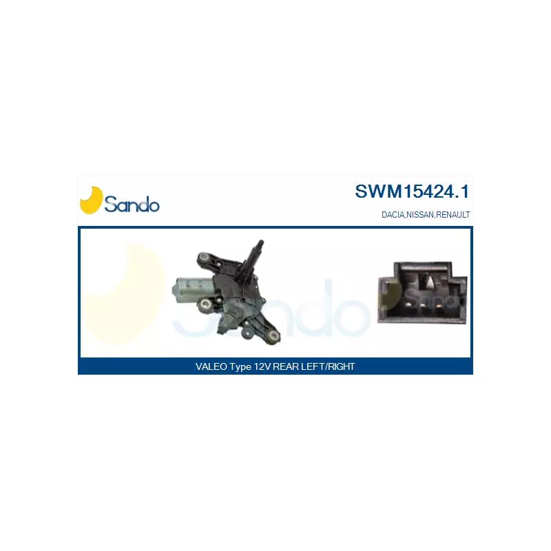 Moteur d'essuie-glace SANDO SWM15424.1