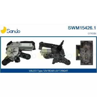 Moteur d'essuie-glace SANDO SWM15426.1