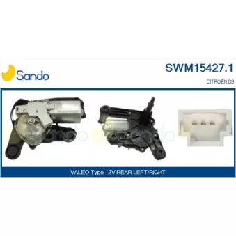 Moteur d'essuie-glace SANDO SWM15427.1