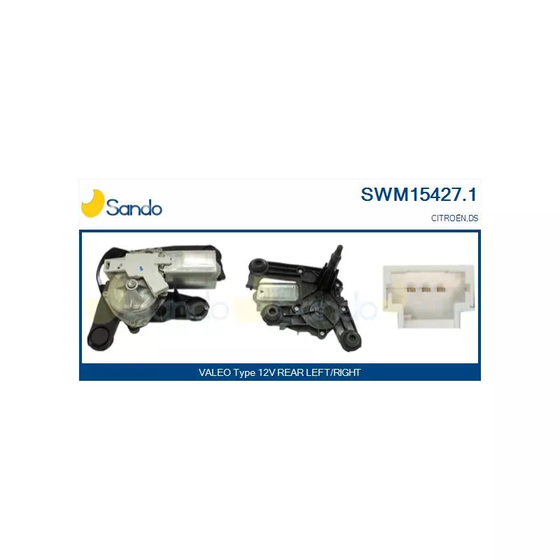 Moteur d'essuie-glace SANDO SWM15427.1