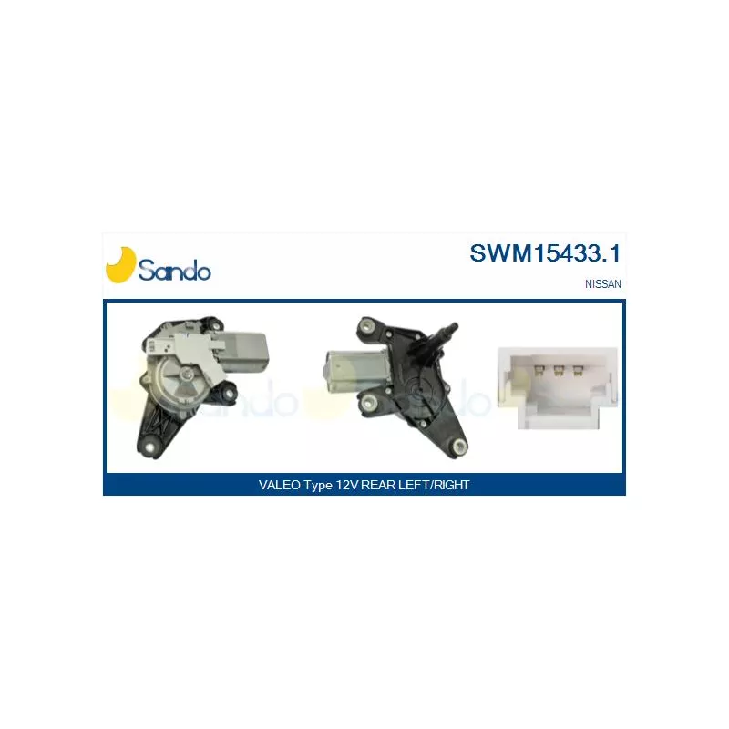 Moteur d'essuie-glace SANDO SWM15433.1