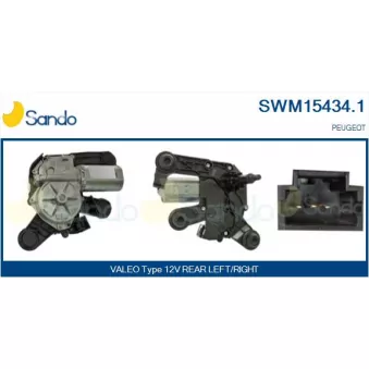 Moteur d'essuie-glace SANDO SWM15434.1