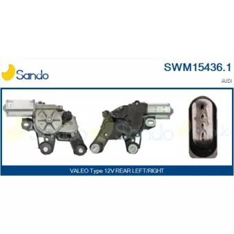 Moteur d'essuie-glace SANDO SWM15436.1