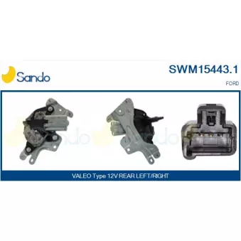Moteur d'essuie-glace SANDO SWM15443.1