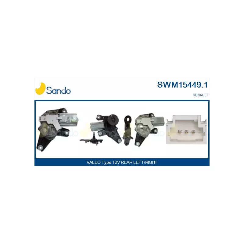 Moteur d'essuie-glace SANDO SWM15449.1