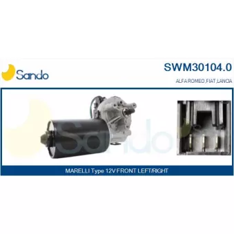 Moteur d'essuie-glace SANDO SWM30104.0