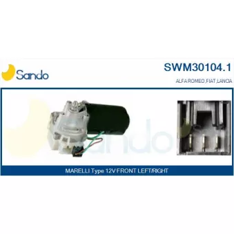 Moteur d'essuie-glace SANDO SWM30104.1