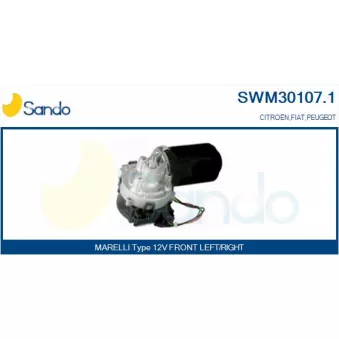 Moteur d'essuie-glace SANDO SWM30107.1