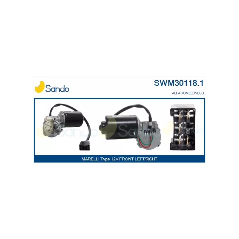 Moteur d'essuie-glace SANDO SWM30118.1