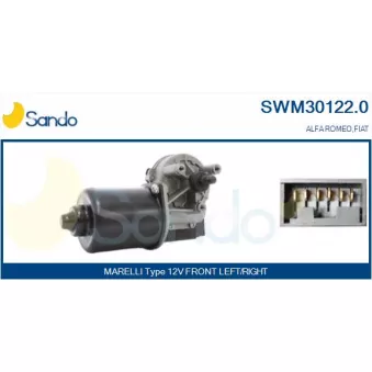Moteur d'essuie-glace SANDO SWM30122.0