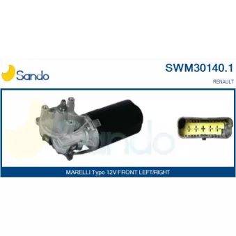Moteur d'essuie-glace SANDO SWM30140.1