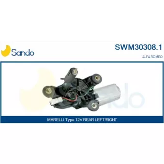 Moteur d'essuie-glace SANDO SWM30308.1