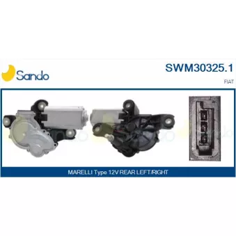 Moteur d'essuie-glace SANDO SWM30325.1