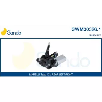 Moteur d'essuie-glace SANDO SWM30326.1