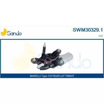 Moteur d'essuie-glace SANDO SWM30329.1