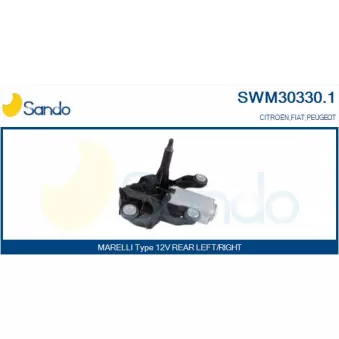 Moteur d'essuie-glace SANDO SWM30330.1