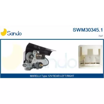 Moteur d'essuie-glace SANDO SWM30345.1