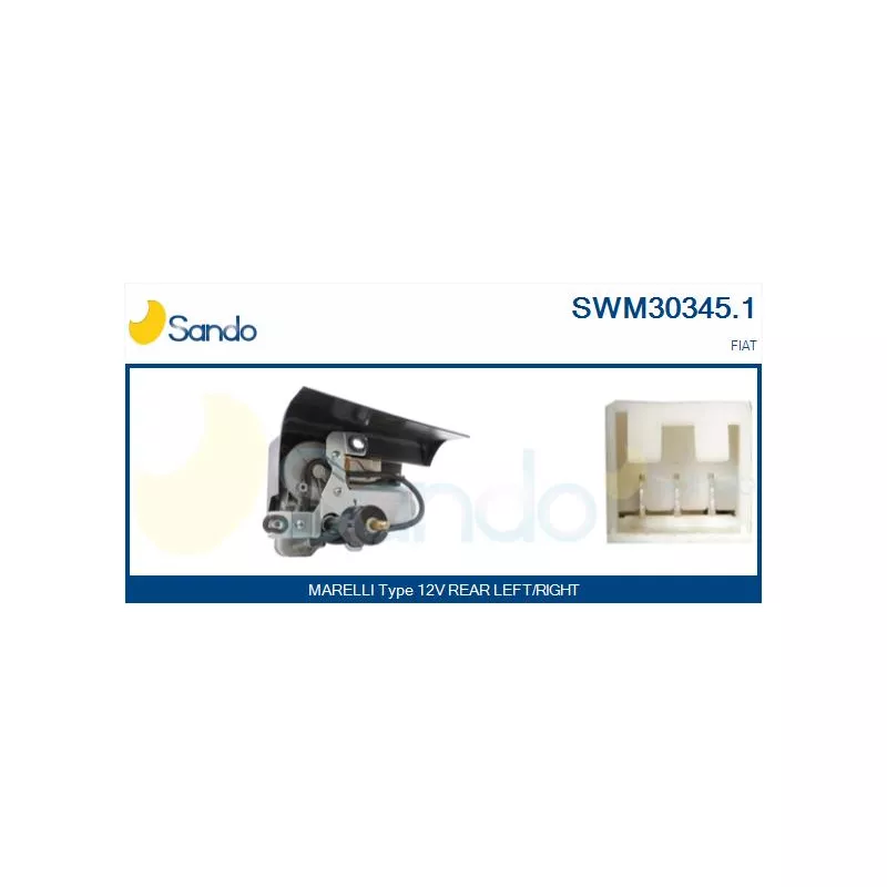 Moteur d'essuie-glace SANDO SWM30345.1
