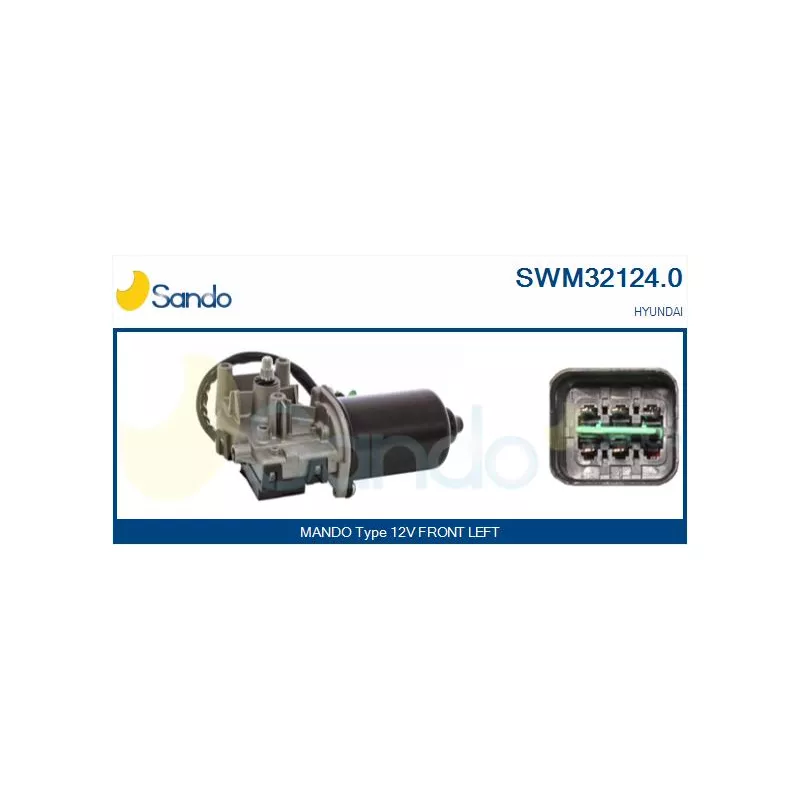 Moteur d'essuie-glace SANDO SWM32124.0