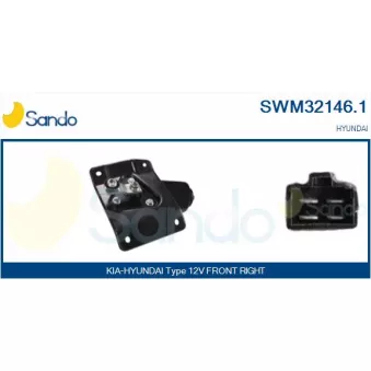 Moteur d'essuie-glace SANDO SWM32146.1