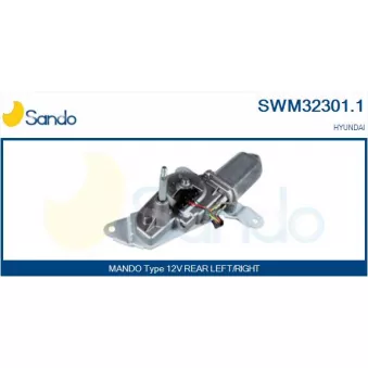 Moteur d'essuie-glace SANDO SWM32301.1