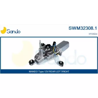 Moteur d'essuie-glace SANDO SWM32308.1