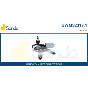 Moteur d'essuie-glace SANDO SWM32317.1