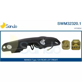 Moteur d'essuie-glace SANDO SWM32320.1