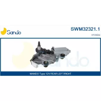 Moteur d'essuie-glace SANDO SWM32321.1