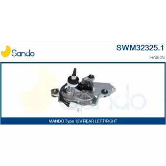Moteur d'essuie-glace SANDO SWM32325.1